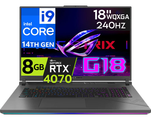 Asus Rog Strix G18 240hz Core I9 14900hx 32ddr5 1tb Rtx4070