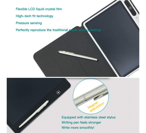 Bloc De Dibujo, Tableta De Escritura Lcd, 10,1 Pulgadas, Doo