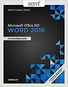 Bundle Shelly Cashman Series Microsoft Office 365  Y  Word 2