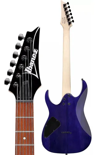 Guitarra Electrica Ibanez Rg421ahm Diapason Jatoba Blue Moon