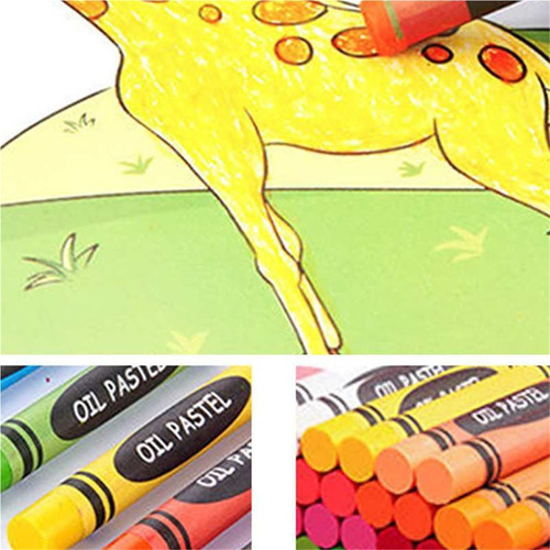 Ay Niños Pintura Set Acuarela Pluma Lápiz Pincel Marcador