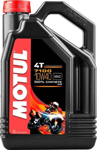 Aceite Motul 7100 10w40 4 Litros Js Ltda