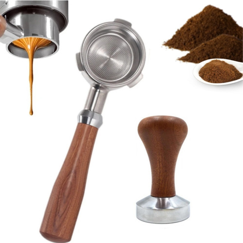 Kit De Herramientas Para Manipular Café Con Mango De Madera,