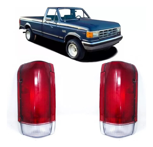 Juego Faro Trasero Ford F100/150/250/350 Mod 1988/1992