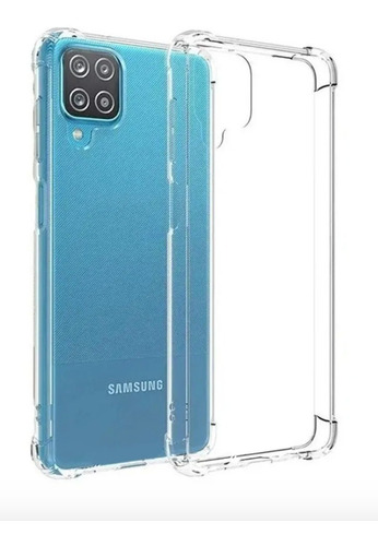 Capa Gel Borda Alta Para Samsung Galaxy M12 Transparente