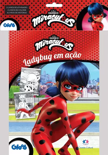 Kit 4 Copos Ladybug Miraculous p/ Festa Infantil Lembrança