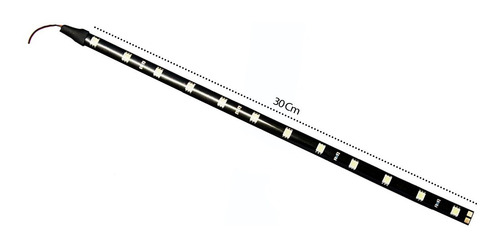 Imagem 2 de 3 de Fita Led Ultravioleta 12v Luz Negra 30cm Carro Moto