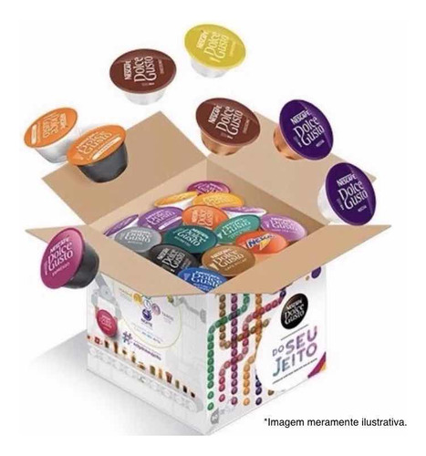 Cápsulas Dolce Gusto Variadas Kit Com 70 Uni. À Sua Escolha.