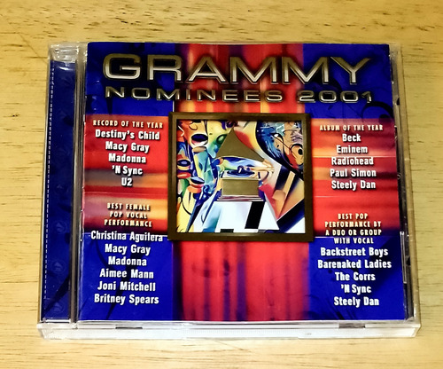 Lote 4 Cds Grammy Nominees Radiohead Eminem The Black Keys (Usado)