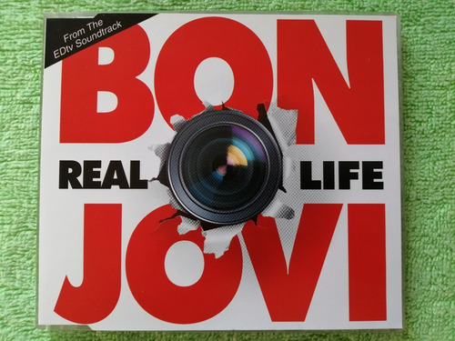 Eam Cd Single Bon Jovi Real Life 1999 Promo Edicion Europea