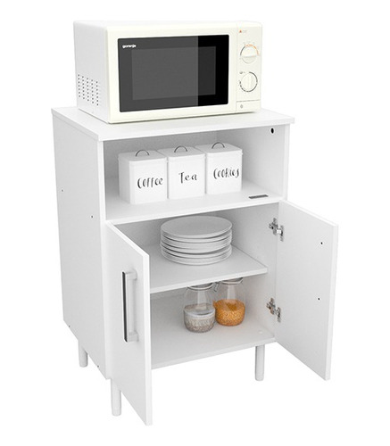 Mueble Organizador Microondas Y Horno Con Ruedas 56163