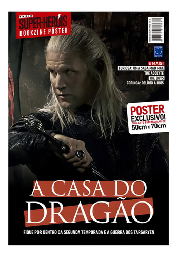 Superpôster Mundo Dos Super-heróis - Casa Do Dragão: Segu, De Editora Europa. Editorial Europa, Capa Mole, Edição 2024-06-24 00:00:00 Em Português