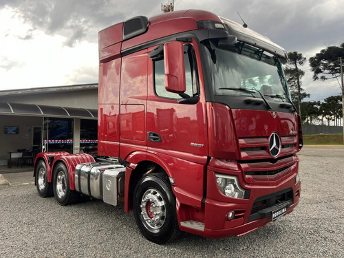 Mercedes Benz New Actros 2651 Vermelho 6x4 Ano 2022 Traçado 