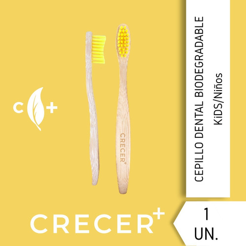 Cepillo De Dientes Bambú Biodegradable 10% Off | Crecer Plus