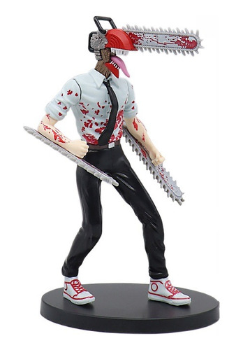 Chainsawman Denji Set X5 Figuras Gashapones Muñecos Juguetes