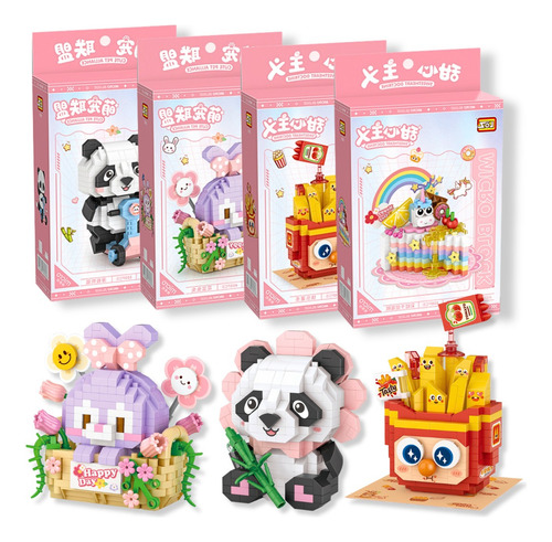 Bloques P/armar Figuras Animadas Creativa Coleccion Infantil Cantidad De Piezas 380 Versión Del Personaje 8