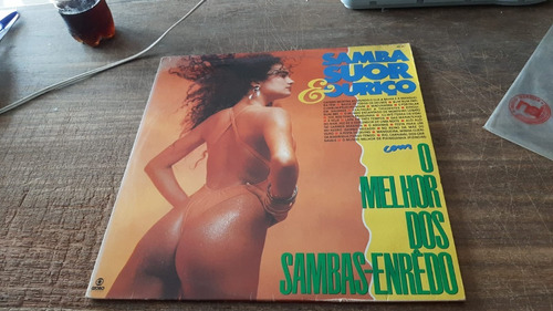 Lp Samba, Suor E Ouriço - 1987 - O Melhor Dos Samba-enrêdo