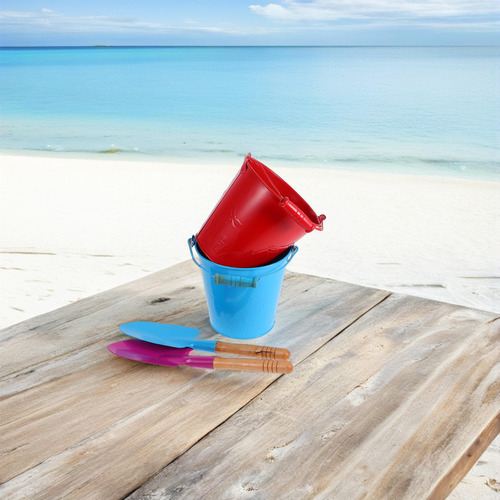 Cubo De Arena Creativo Para Playa, Pala, Cubo De Agua, Jugue