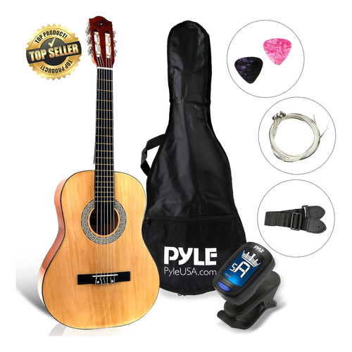 Guitarra Acústica Clásica Pyle-pro Pgacls82