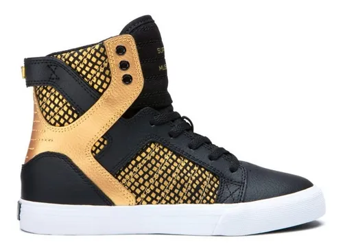 Tenis Supra Hi Pre-escolar Amarillo/negro 58003068 J | Meses sin intereses