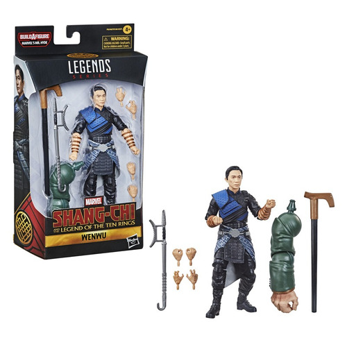 Figura De Acción Marvel Legends Series Wenwu +3