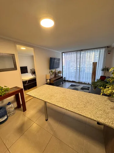 Bello Depto En Condominio Altos De Huayquique; 1d/1b + Est.