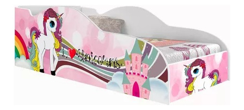 Berço Mini Cama Infantil Personagens Para Meninas Lv