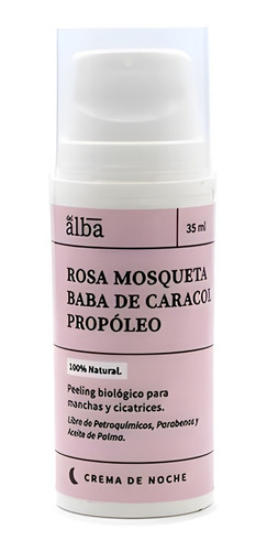 Imagen 1 de 4 de Crema Despigmentante Caracol Propoleo Rosa Mosqueta Del Alba
