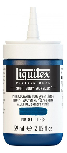 Tinta Acrílica Soft Body Phthalo Blue Green Sh 59ml Liquitex