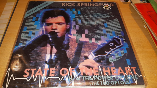 Rick Springfield State Of The Heart (special Remix) Vinilo