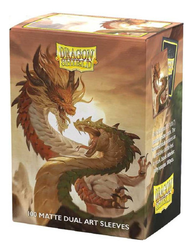 Protectores Dragon Shield Standard Dual Matte Wood Snake 100