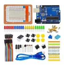 Comprar Kit Para Arduino Uno Sensores Y Componentes 1101 Emakers