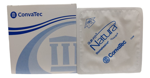 Pack X10 Placas 45 Mm Ostomia Natur 125264 Flexible Convatec
