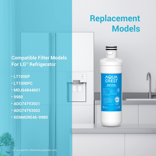 Filtro De Agua De Nevera LG Lt1000p