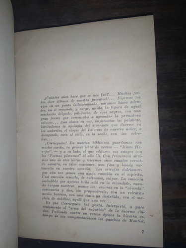 Evaristo Carriego. Misas Herejes. La Canción Del Barrio. (Usado)