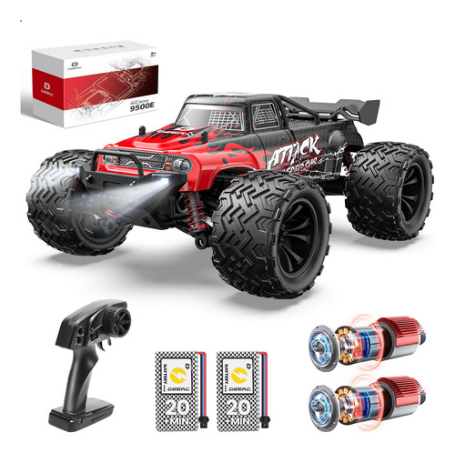 Auto Rc Deerc 9500e 4x4 116 Alta Velocidad 40 Kph