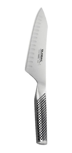 Imagen 2 de 3 de Cuchillo Medio Golpe Santoku 18cm Global G-83 Japones Vlc
