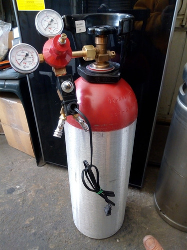Imagen 5 de 10 de Regulador Co2 Profesional Taprite Válvula Solenoide Acuarios