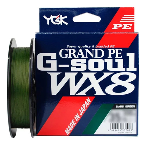 Linha Multifilamento G-soul Wx8 8 Fios 65lb 300m Resistente