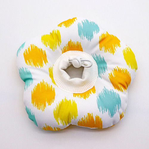 Almohada De Cuello Isabelino Con Bonito Diseño Floral