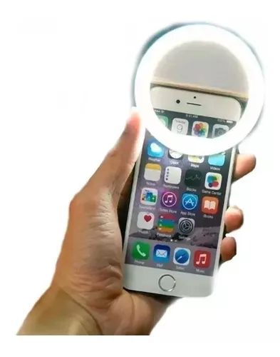 Aro De Luz Led Celular Selfie Recargable Usb Ring Light