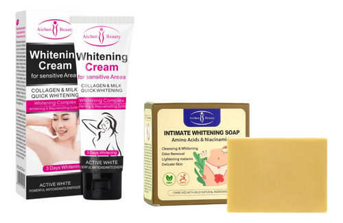 Jabon Aclarante Mas Crema Blanqueadora Disaar 50g