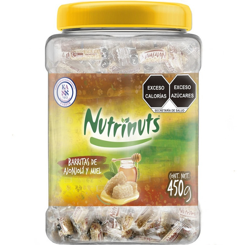 Nutrinuts Clásico Ajonjolí Y Miel 450g