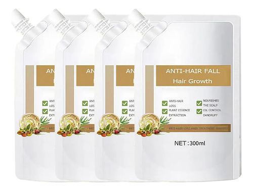 Shampoo Anti-queda De Cabelo Lc Remimpi 4 Unidades