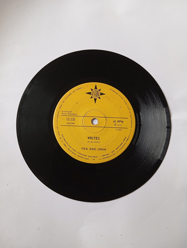 Vinilo Ep - Tek And John -- How Do You Do ( A21 (Usado)