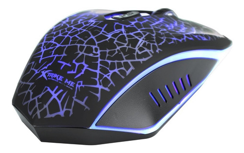 Mouse gamer de juego Xtrike Me GM-205 negro