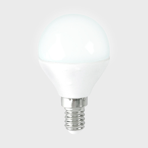 Imagen 4 de 5 de Bombillo Led Tipo Globo, 4 W, Luz Día, Base E14