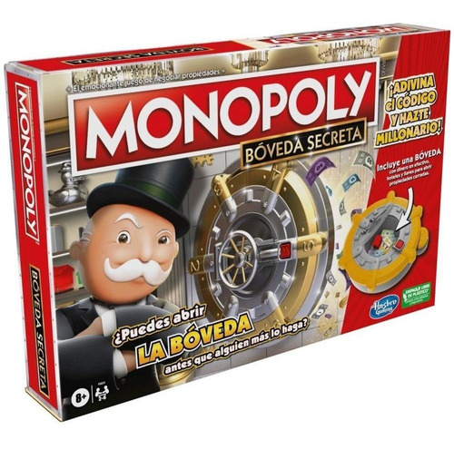 Juego De Mesa Monopoly Bóveda Secreta