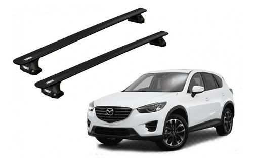 Barras Thule Mazda Cx-5 12-17 Pf / Wingbar Evo Black