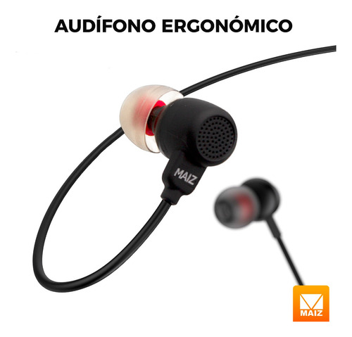 Audifonos In Ear Alambricos Microfono Celular Manos Libres